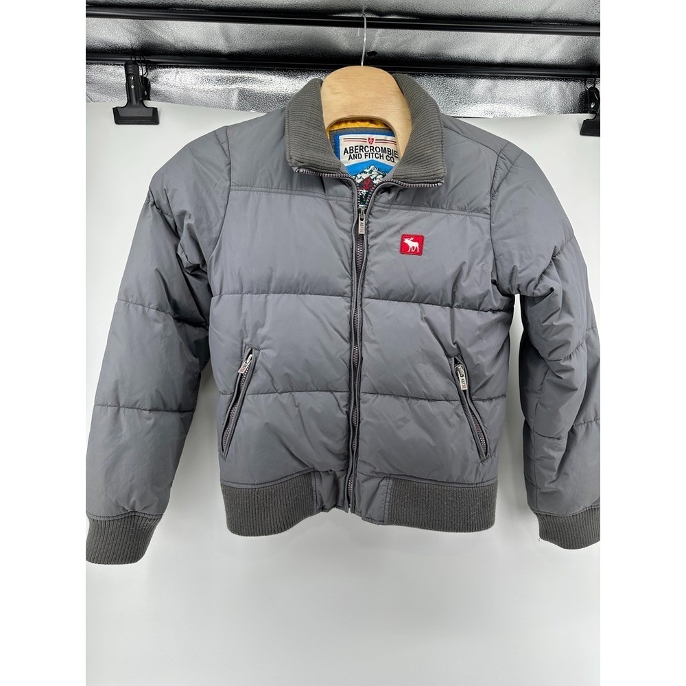Vintage A&F Abercrombie‎ & Fitch Goose Down Puffer Jacket Parka Mens Size Large